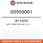 00950001 Ariens Gravely Oem Key Short Arm Hex