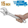 020209230060 Unbranded Large Adjustable Wrench With Long Handle Wide