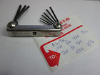 050-3 .050-3 Snap Allen Key Wrench Aw9k Tools Folding Hex 6pt Metric 16 Pocket