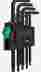 05024242004 Wera Tools 967 Pkl 9 Torx L-key Clip Set