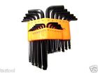 0598 Aj 25 Pc Ball Hex Key Allen Wrench Long And Short Arms Metric Sae Standard Set 794685161087
