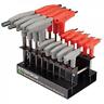 063167 Allen Pc Handle Wrench Set Sae Metric Ball End Hex