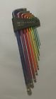 212lh-10 1.5mm-10mm Pb Bauman Metric Allen Ball Hex Key Wrench Set Rb