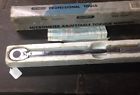 10-150ft Mechanics Micrometer Adjustable Torque Wrench 12 Drive Range