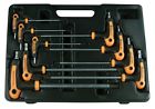 1023 Astro Pneumatic 9pc T-4 Handle Tamper Star Key Wrench Set 745227002382