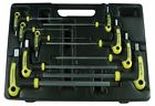 1026 Astro Pneumatic 9pc T-4 Handle Ball Point Hex Key Metric Wrench Set 745227002405