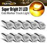 12360767467tmml Partsam Led Clear Lens Yellow Light Chrome Plating Assembly Cab