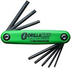 Tr9-tr40 12638 Bondhus Gorillagrip Set Of Tamper Resistant Star Keys 037231126384