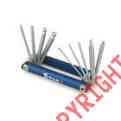 12705 Titan Set Pc Folding Ball Key Hex 9 Metric