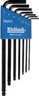 0375167 13607 Eklind 7pc Metric Ball-hex-key Set