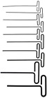 0372314 15538 Bondhus Loop Piece Set With Proguard Finish 037231155384