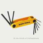 70575 16 Set Tools " Klein 9 1pc Hex Key .050 3 - Folding