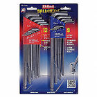 0375165 17322 Eklind Ball End Hex Key Set Pieces 037516173225