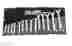 1393 18 Cal Hawk Tools 14pc Combination Wrench Set Metric 8 9 10 11 12 13 14 15 16 17 19 21 22 24mm