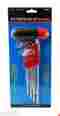 1452 18 Cal Hawk Tools 9pc Torx Set With T-handle T-10 T-15 T-20 T-25 T-27 T-30 T-40 T-45 T-50 Cr-v St