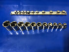 211fsy Snap On Piece Drive Point Shallow Chrome Socket Set