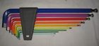 212lh-10rb Pb Brand Swiss Made Rainbow Hex Wrench Set
