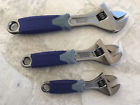 270865 Kobalt Adjustable Wrenches Chrome Vanadium Steel Household Tools Set New