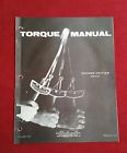 28 Pages Sturtevant Engine Torque Wrench Specifications Guide Book Usa