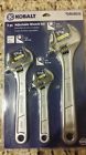 0464616 3 Kobalt Adjustable Piece Wrench Set