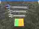 3-d1 Lobster Truecraft 3 Adjustable Crescent Wrench 12 10 8 Shop Tool Used
