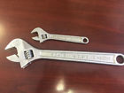30873-30874 Sears Crescent Wrench Japan Chrome Alloy Forged