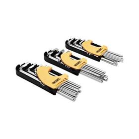 30pcs Long Arm Hex Key Set Professional Allen Star Wrenches Crv Alloy Steel