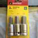 33625417 Greatneck Great Neck 3pc Hex Bit Set Metric 1 2dr 076812068583