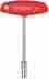 8470533674 33674 Wiha Ergonomic Comfort Grip T-handle Nut Driver 0.44 X 6.0 In