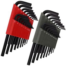 36pcs Allen Wrenches Sets 2 Heavy Duty Hex Chamfered Tips