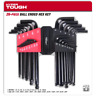 455200312 Hyper Tough Piece Ball End Hex Key Set 801656007210