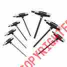 46384 0714994463849 Craftsman 9 7 Pc Metric T-through Handle Ball End Hex Key Set