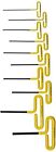 46438 Bondhus Hex Tip Cushion Grip Loop Set Finish 037231464387