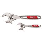 48227400 Milwaukee Adjustable Wrench Set 045242349845