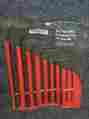 4979 Proto Nos 9pc Fractional Hex Key Wrench Set No