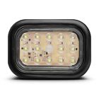 51808733866g1x1u Partsam White Led Truck Trailer Stop Turn Tail Backup Light