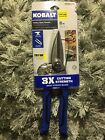 57373 Kobalt Serrated Molded Grip Heavy Duty Scissors 696567784059