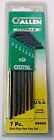 0821712 59900 Allen Piece Sae Ball Plus Hex Key Set 082171599002