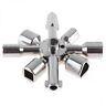 10in1 6086851866624 Unbranded Multifunction Electrician Plumber Cross Switch Key