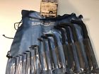 663ml Allen Metric Long Arm Hex Wrench Set Roll Case