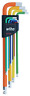 66980 Wiha Piece Ball End Color Coded Hex Set 690000689925