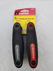 0768122 68206 Greatneck Folding Hex Key Set Metric And New 076812682062