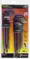 B69600 69600 Bondhus Ball End Double Pack L-wrench Set With Colorguard 13 Piece 037231696009