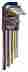 Fba-b69637-a 69637 Bondhus Ball End L-wrench Set With Colorguard Finish Extra Long Arm 787721728108