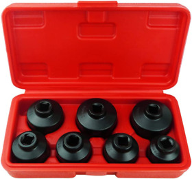 24mm27mm29mm30mm32mm36mm38mm 7-piece Oil Filter Cap Wrench Tool Kit Includes