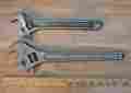 712s-12 715s-15 Proto Old Used Tools 2 Vintage Adjustable Wrenches Excellent