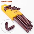 T10-t50 734010217140 Toyoteru Pieces Point Torx Hex Key Wrench Set