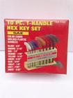 792363378611 Unbranded Sae Color Coded Hex Key Set New