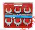1368 8 Cal Hawk Tools 6pc 1 2 Drive Jumbo Crowfoot Wrench Set 1-5 1-3 4 1-7 2-1