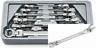 81911d Gearwrench Flex Flare Nut Wrench Metric Kit 031113093429